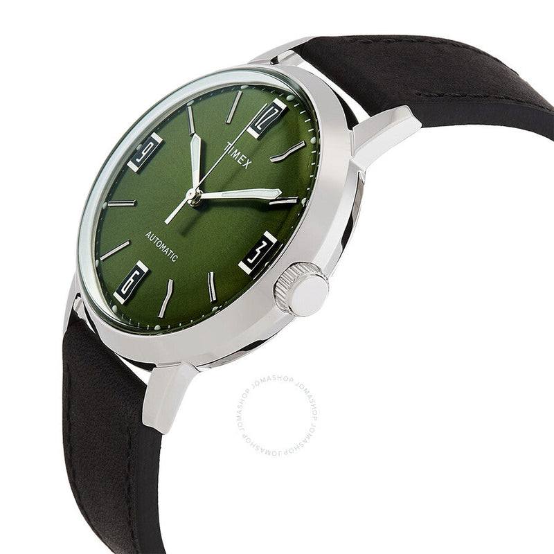 Timex Marlin Automatic Green Dial Men's Watch TW2V44600 - The Watches Men & Co #2