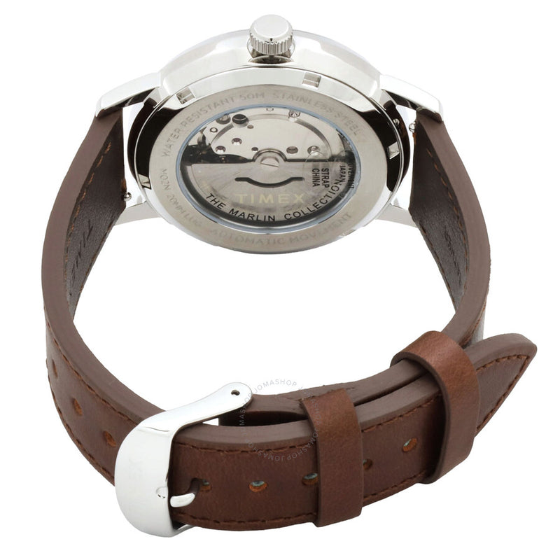 Timex Marlin Automatic Salmon Dial Men's Watch TW2W33800 - The Watches Men & Co #3
