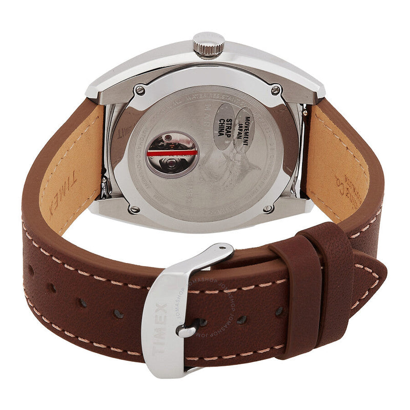 Timex Marlin Automatic Silver Dial Men's Watch TW2V62000 - The Watches Men & Co #3