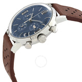Timex Marlin Chronograph Quartz Blue Dial Men's Watch TW2W10200VQ - The Watches Men & Co #2