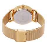Timex Metropolitan Quartz Champagne Dial Ladies Watch TW2T25900 - The Watches Men & Co #3