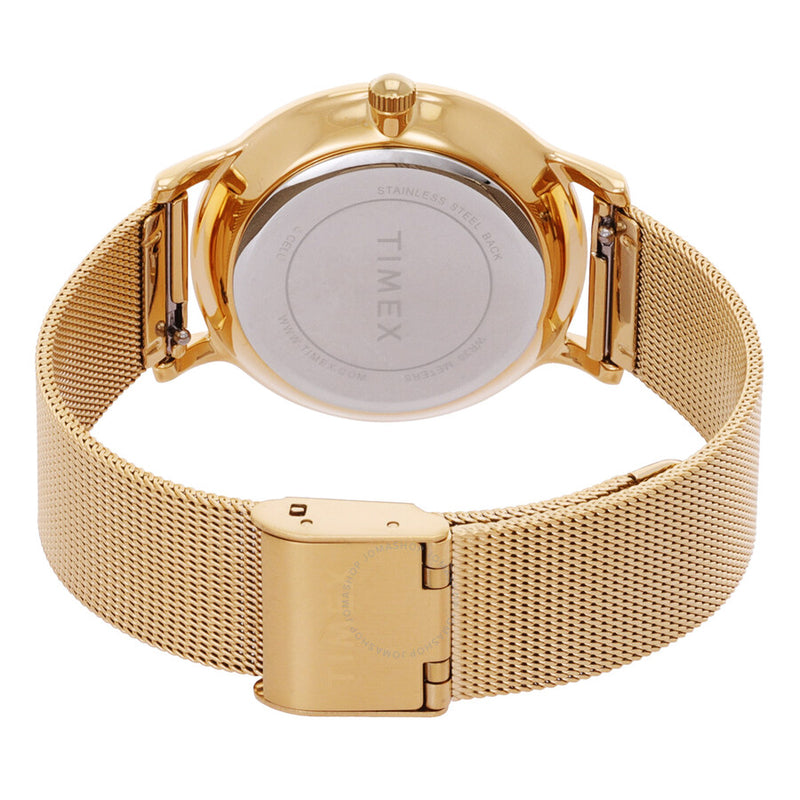 Timex Metropolitan Quartz Champagne Dial Ladies Watch TW2T25900 - The Watches Men & Co #3
