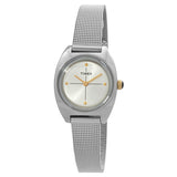 Timex Milano Petite Quartz Silver Dial Ladies Watch TW2T37700 - The Watches Men & Co