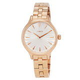 Timex Peyton Quartz White Dial Ladies Watch TW2V06300 - The Watches Men & Co