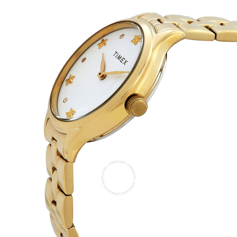 Timex Peyton Quartz White Dial Ladies Watch TW2V23300 - The Watches Men & Co #2