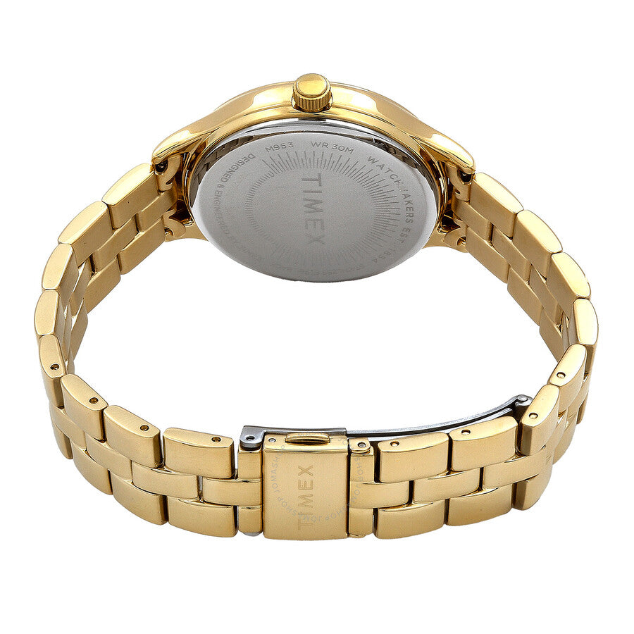 Timex Peyton Quartz White Dial Ladies Watch TW2V23300 - The Watches Men & Co #3