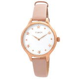Timex Peyton Quartz White Dial Ladies Watch TW2V23700 - The Watches Men & Co
