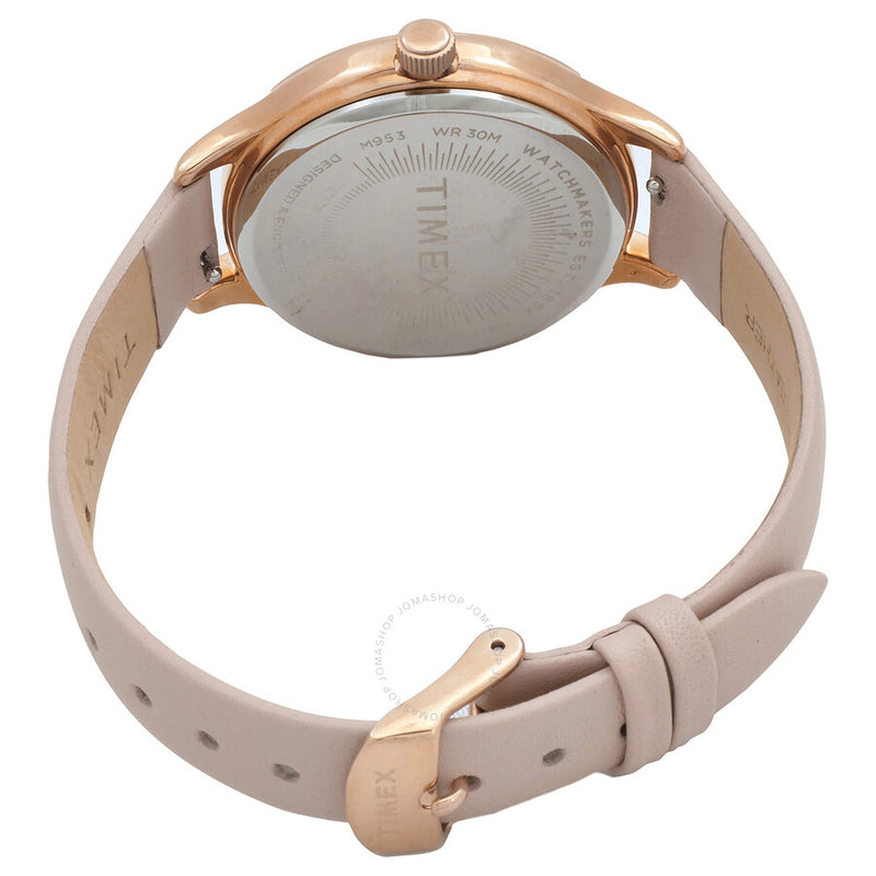 Timex Peyton Quartz White Dial Ladies Watch TW2V23700 - The Watches Men & Co #3