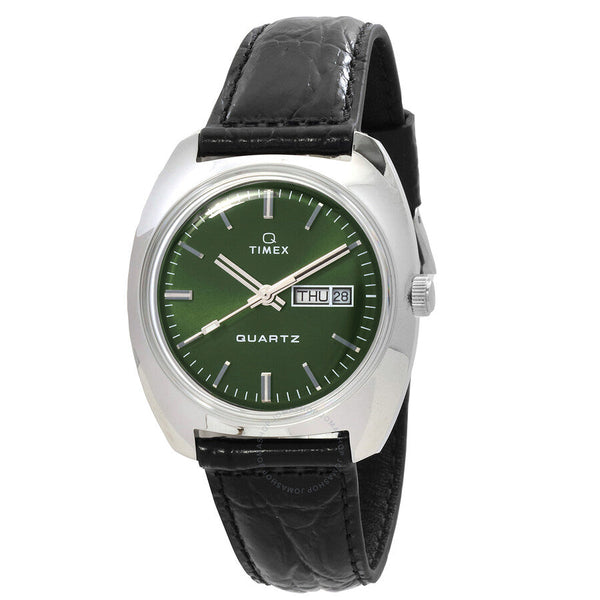 Timex Q Timex 1978 Quartz Green Dial Men's Watch TW2W44700 - The Watches Men & Co