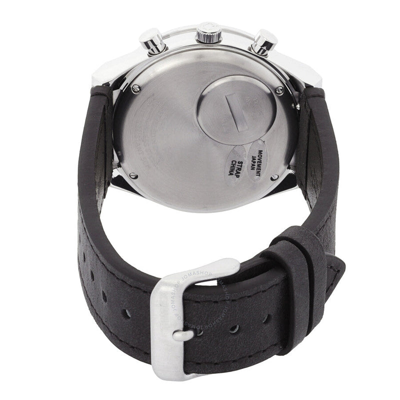 Timex Q Chronograph Quartz Black Dial Men's Watch TW2V42700 - The Watches Men & Co #3