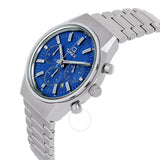 Timex Q Falcon Eye Chronograph Quartz Blue Dial Men's Watch TW2W33700 - The Watches Men & Co #2