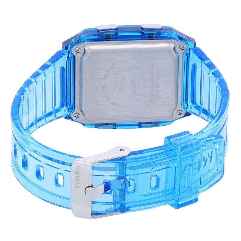 Timex Q Timex LCA Alarm Quartz Digital Resin Unisex Watch TW2W45100 - The Watches Men & Co #3