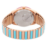 Timex Q Timex Malibu Quartz Pink Dial Ladies Watch TW2U81500 - The Watches Men & Co #3