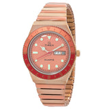 Timex Q Timex Malibu Quartz Pink Dial Ladies Watch TW2V38600VQ - The Watches Men & Co