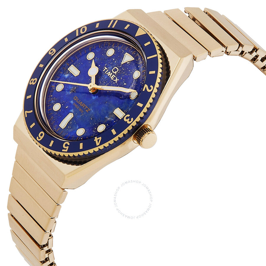 Timex Q Timex Quartz Blue Dial Ladies Watch TW2V92400VQ - The Watches Men & Co #2