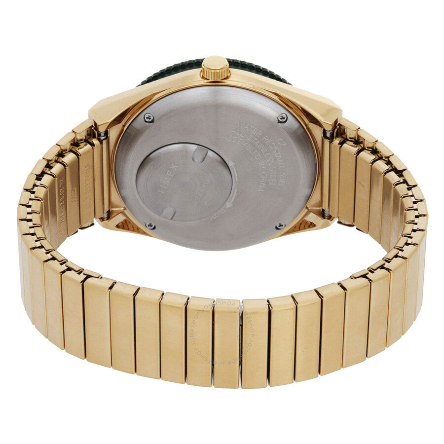 Timex Q Timex Quartz Green Malachite Dial Ladies Watch TW2V92200VQ - The Watches Men & Co #3