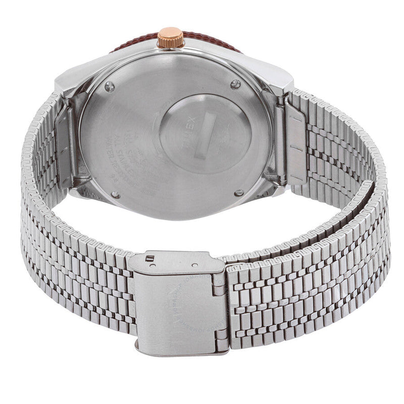 Timex Q Quartz Silver Dial Ladies Watch TW2U95600VQ - The Watches Men & Co #3