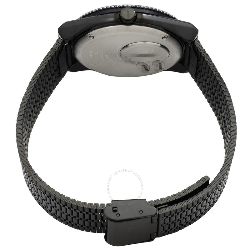 Timex Q Reissue Quartz Black Dial Men's Watch TW2U61600ZV - The Watches Men & Co #3