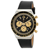 Timex Q Timex Chronograph Quartz Black Dial Men's Watch TW2W64300 - The Watches Men & Co