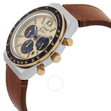 Timex Q Timex Chronograph Quartz Gold Dial Men's Watch TW2W64400 - The Watches Men & Co #2