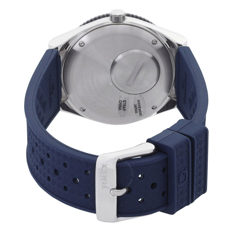Timex Q Timex Quartz Blue Dial Men's Watch TW2V32100 - The Watches Men & Co #3