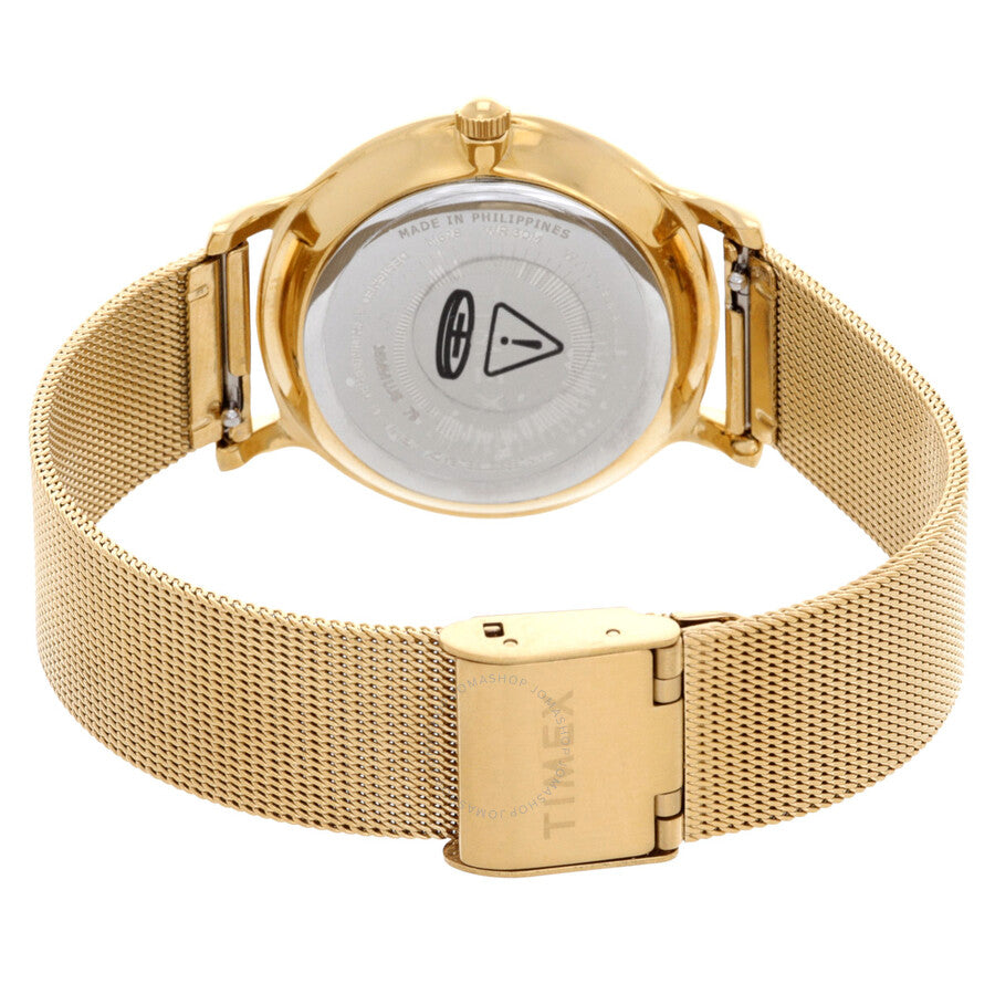 Timex Quartz Silver Dial Ladies Watch TW2U22800 - The Watches Men & Co #3