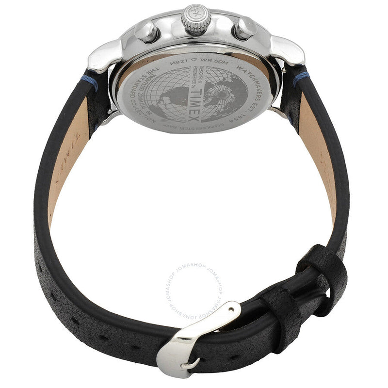 Timex Standard Chronograph Quartz Blue Dial Men's Watch TW2V71100 - The Watches Men & Co #3