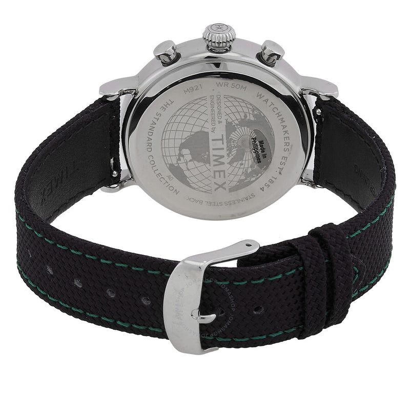 Timex Standard Chronograph Quartz Green Dial Men's Watch TW2V43900 - The Watches Men & Co #3