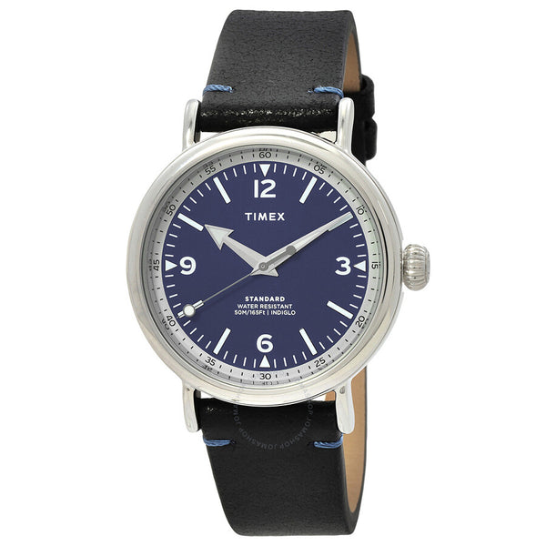 Timex Standard Quartz Blue Dial Men's Watch TW2V71300 - The Watches Men & Co