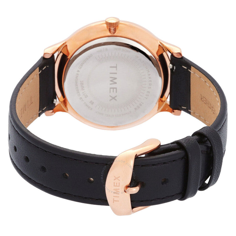 Timex Transcend Quartz Black Dial Ladies Watch TW2W19800 - The Watches Men & Co #3