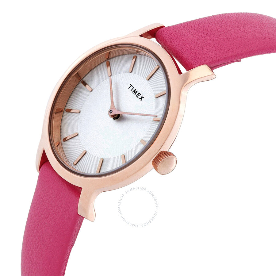 Timex Transcend Quartz Silver Dial Ladies Watch TW2W54700 - The Watches Men & Co #2