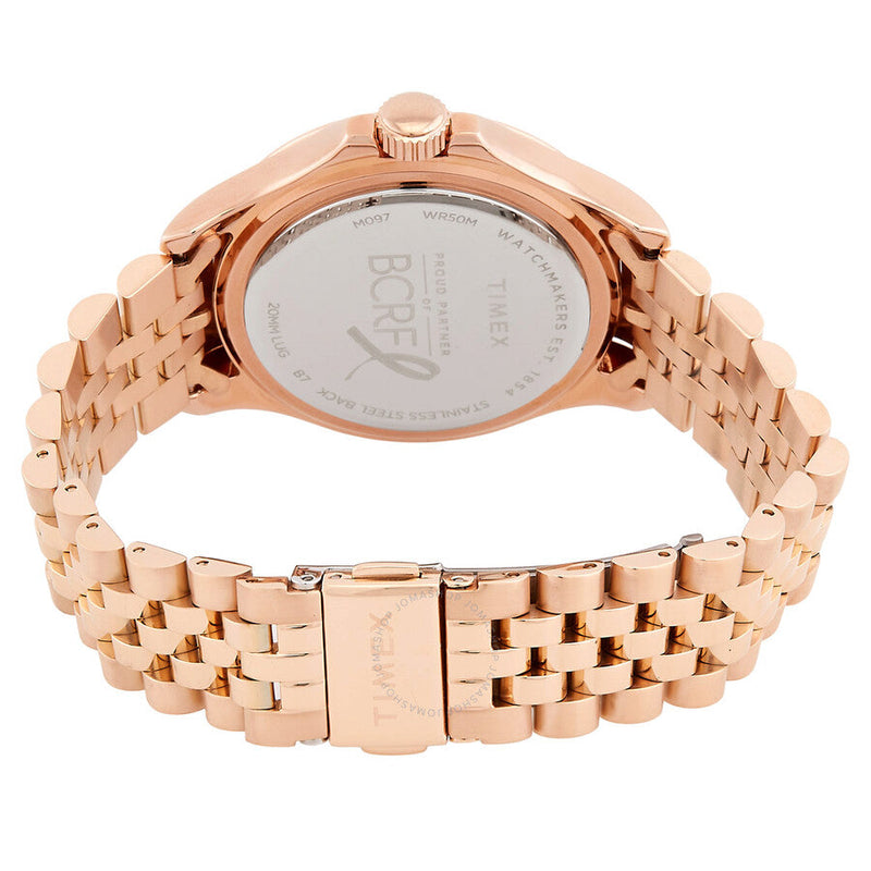 Timex Trend BCRF Kaia Quartz Crystal Rose Gold Dial Ladies Watch TW2V96700 - The Watches Men & Co #3