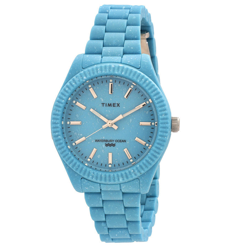 Timex Trend Quartz Blue Dial Ladies Watch TW2V33200 - The Watches Men & Co