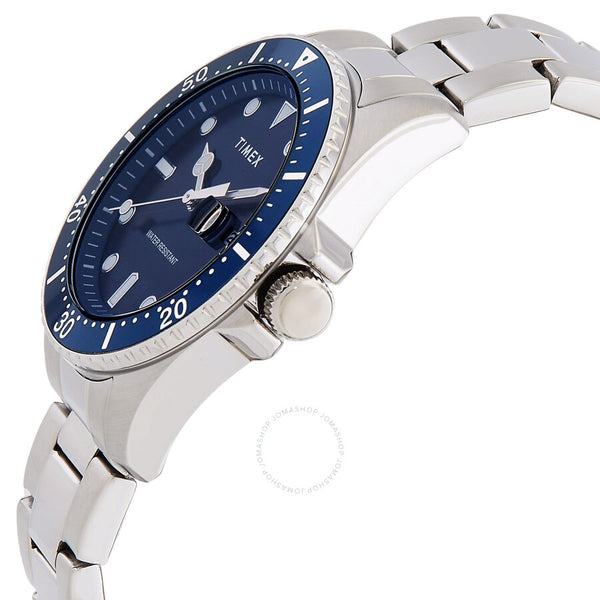 Timex Trend Quartz Blue Dial Men's Watch TW2W71500 - The Watches Men & Co #2
