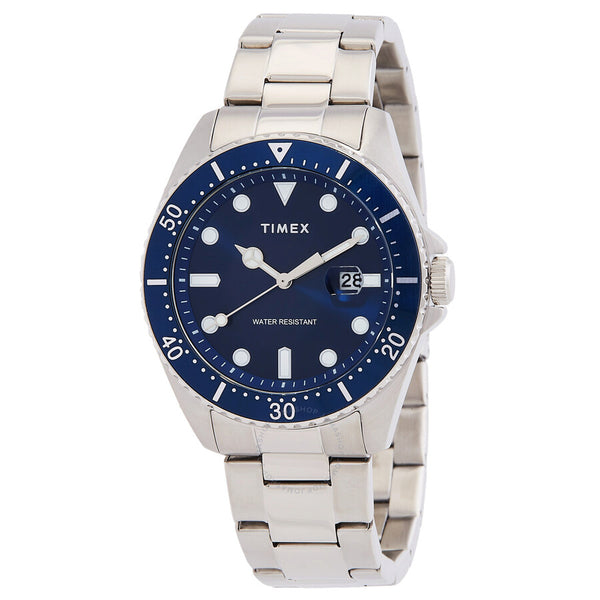 Timex Trend Quartz Blue Dial Men's Watch TW2W71500 - The Watches Men & Co
