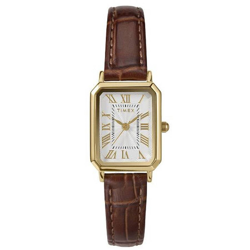 Timex Trend Quartz White Dial Ladies Watch TW2Y00900JI - The Watches Men & Co