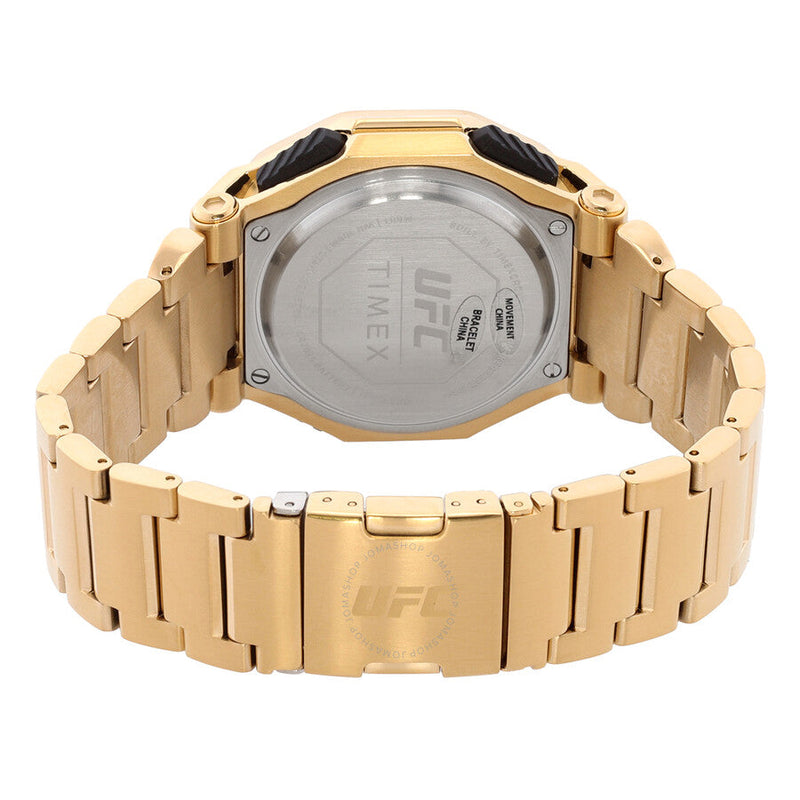 Timex UFC Colossus Alarm World Time Quartz Analog-Digital Black Dial Men's Watch TW2V84500 - The Watches Men & Co #3