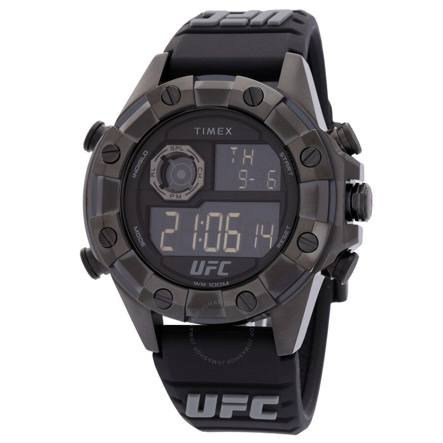 Timex UFC Kick Alarm Quartz Digital Men's Watch TW2V87000JR - The Watches Men & Co