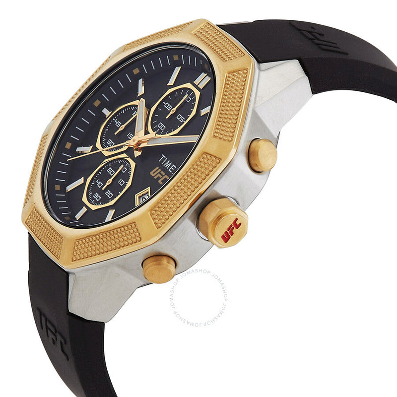 Timex UFC King Chronograph Quartz Black Dial Men's Watch TW2V87300JR - The Watches Men & Co #2