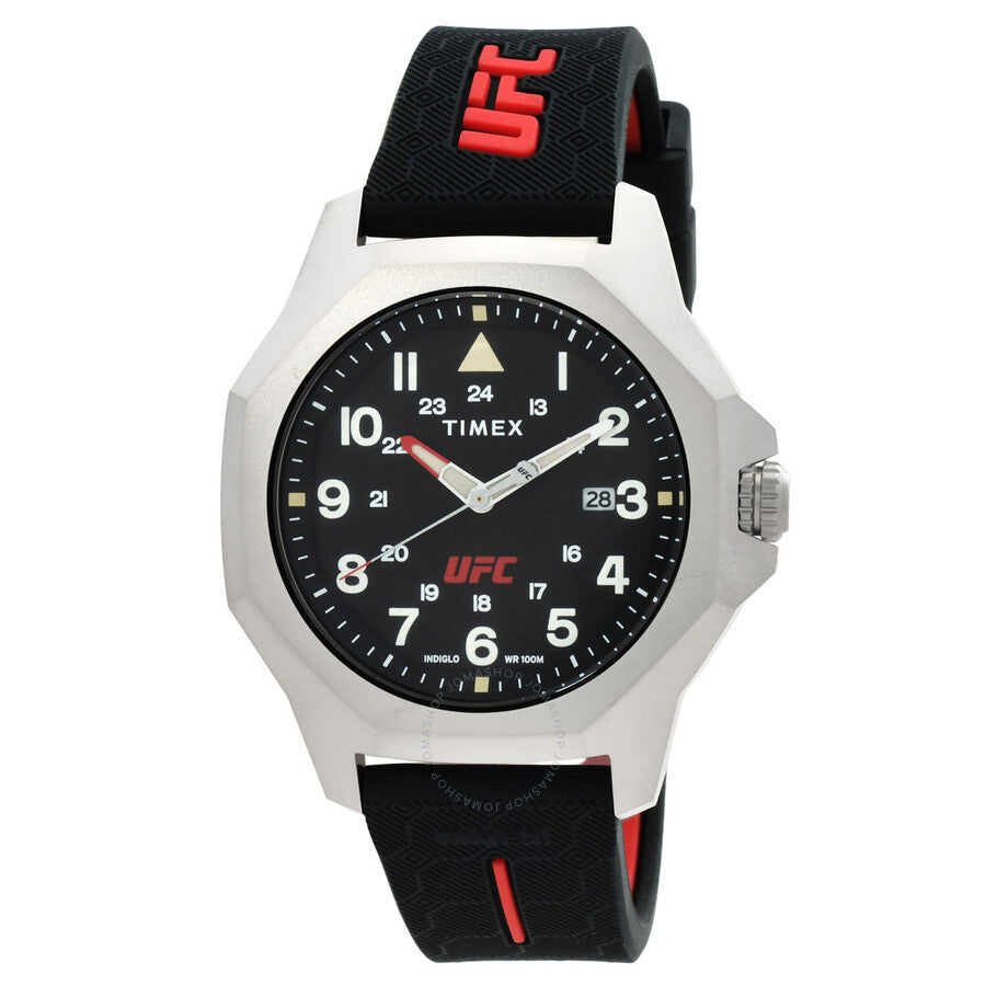 Timex UFC Reveal Quartz Black Dial Men's Watch TW2V85400JR - The Watches Men & Co