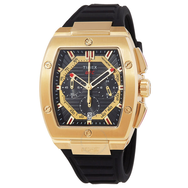 Timex UFC Street Animal Chronograph Quartz Black Dial Men's Watch TW2V88000JR - The Watches Men & Co
