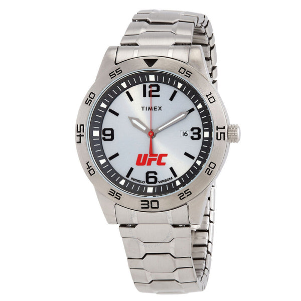 Timex UFC Street Quartz Silver Dial Men's Watch TW2V56300 - The Watches Men & Co