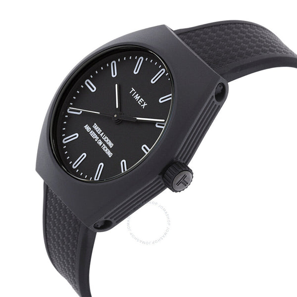 Timex Urban Pop Quartz Black Dial Unisex Watch TW2W42100 - The Watches Men & Co #2