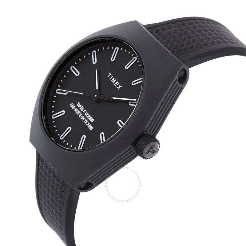 Timex Urban Pop Quartz Black Dial Unisex Watch TW2W42100 - The Watches Men & Co #2