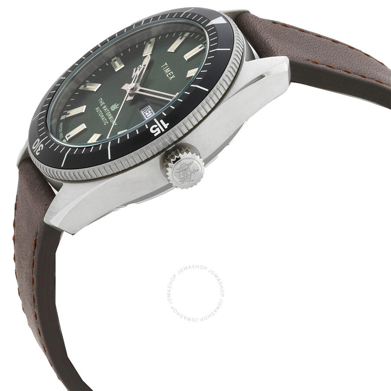 Timex Waterbury Automatic Green Dial Men's Watch TW2V24700 - The Watches Men & Co #2
