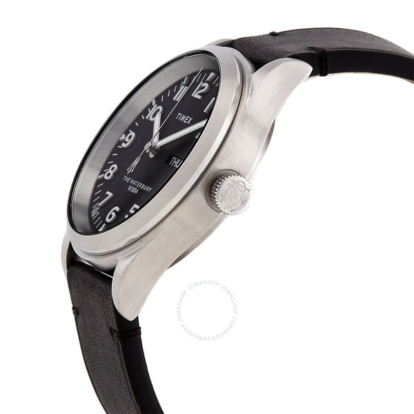 Timex Waterbury Traditional Day Date Quartz Black Dial Men's Watch TW2W14700 - The Watches Men & Co #2