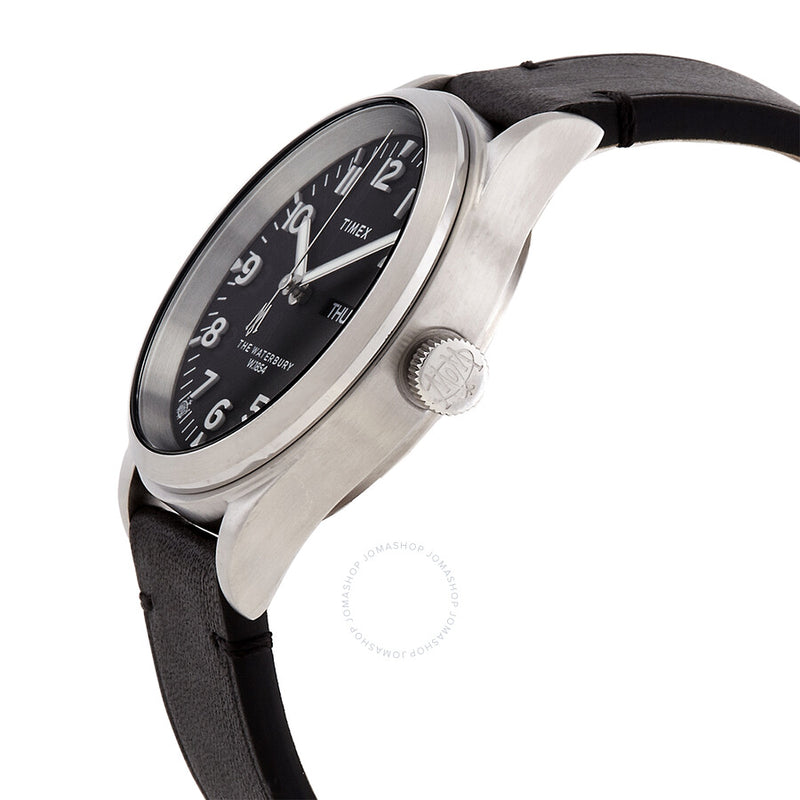 Timex Waterbury Traditional Day Date Quartz Black Dial Men's Watch TW2W14700 - The Watches Men & Co #2