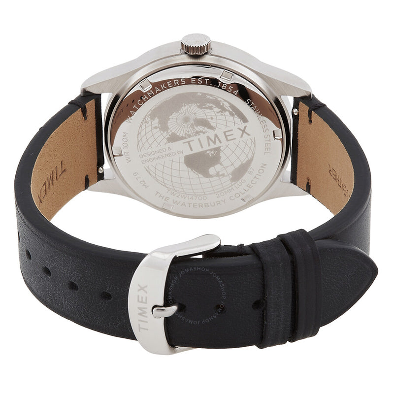 Timex Waterbury Traditional Day Date Quartz Black Dial Men's Watch TW2W14700 - The Watches Men & Co #3