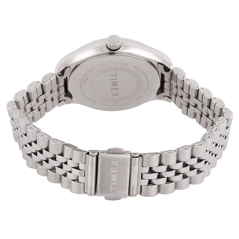 Timex Waterbury Traditional Quartz White Dial Ladies Watch TW2R69400 - The Watches Men & Co #3