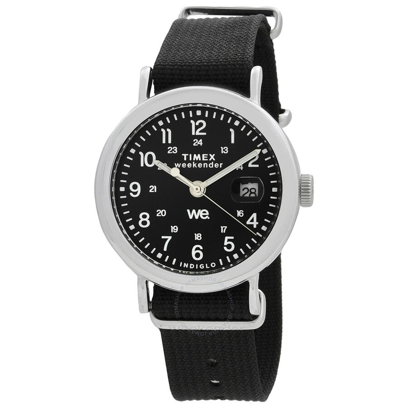 Timex Weekender Quartz Black Dial Unisex Watch TW2W85700 - The Watches Men & Co